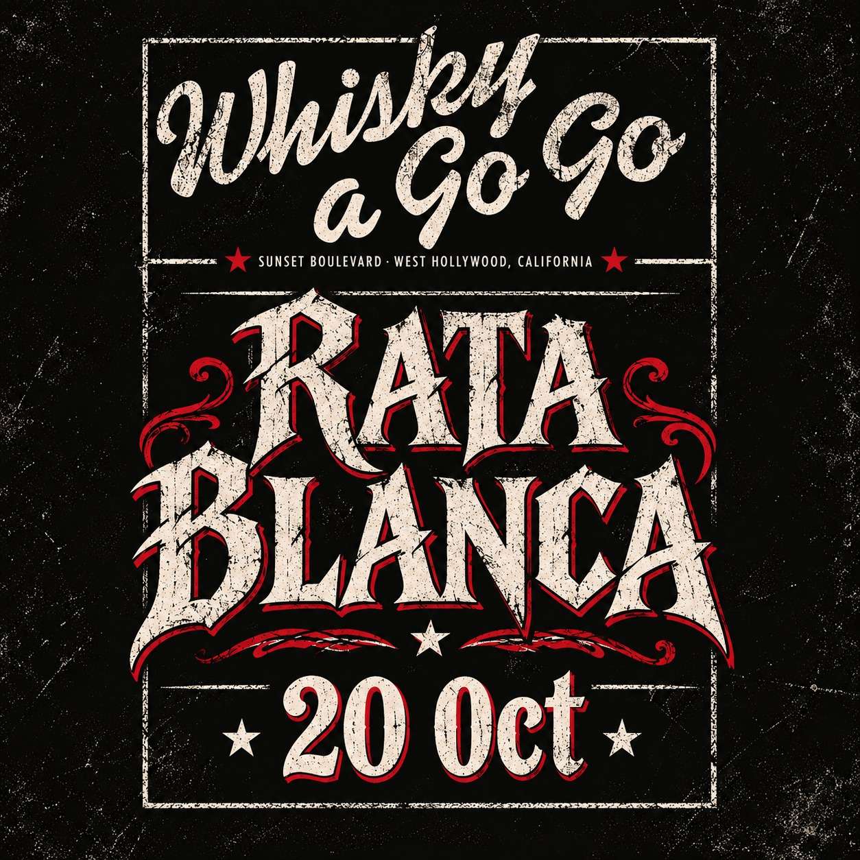 Rata Blanca en Whisky a Go Go at Whisky A Go Go - West Hollywood - Oct 20, 2026