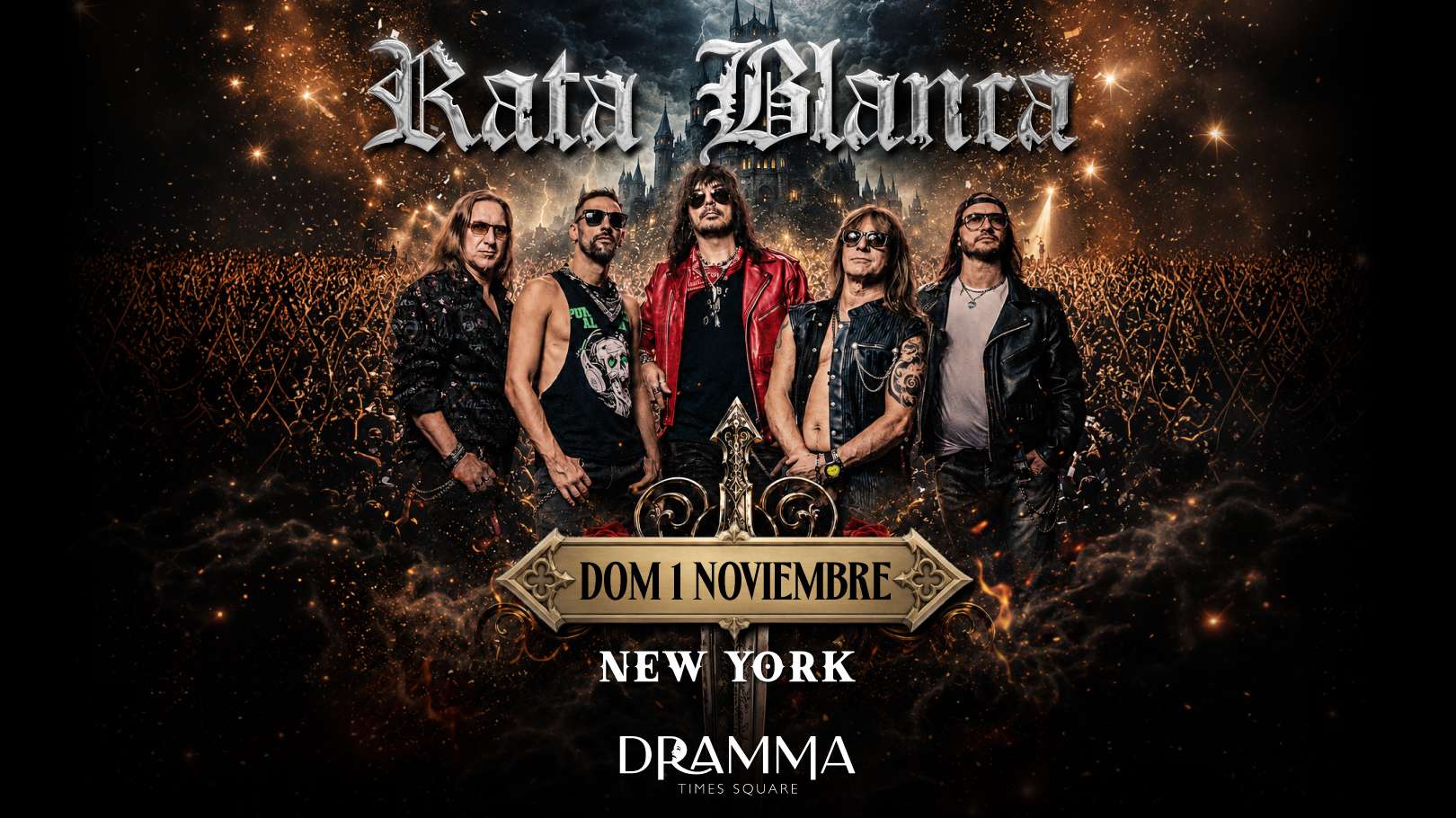 Rata Blanca en New York at Dramma Times Square - Manhattan - Nov 01, 2026