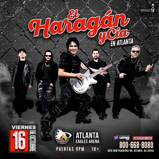 El Haragan y Cia en Atlanta at Atlanta Eagles Arena - Atlanta - Oct 16, 2026