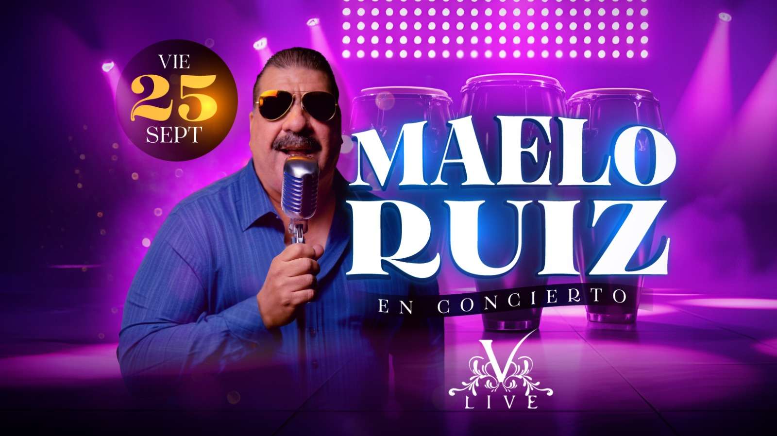 Maelo Ruiz en Chicago at V Live Chicago - Chicago - Sep 25, 2026