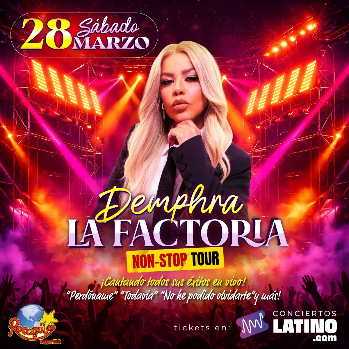 La Factoria Demphra en vivo en San Francisco at Roccapulco - San Francisco - Mar 28, 2026
