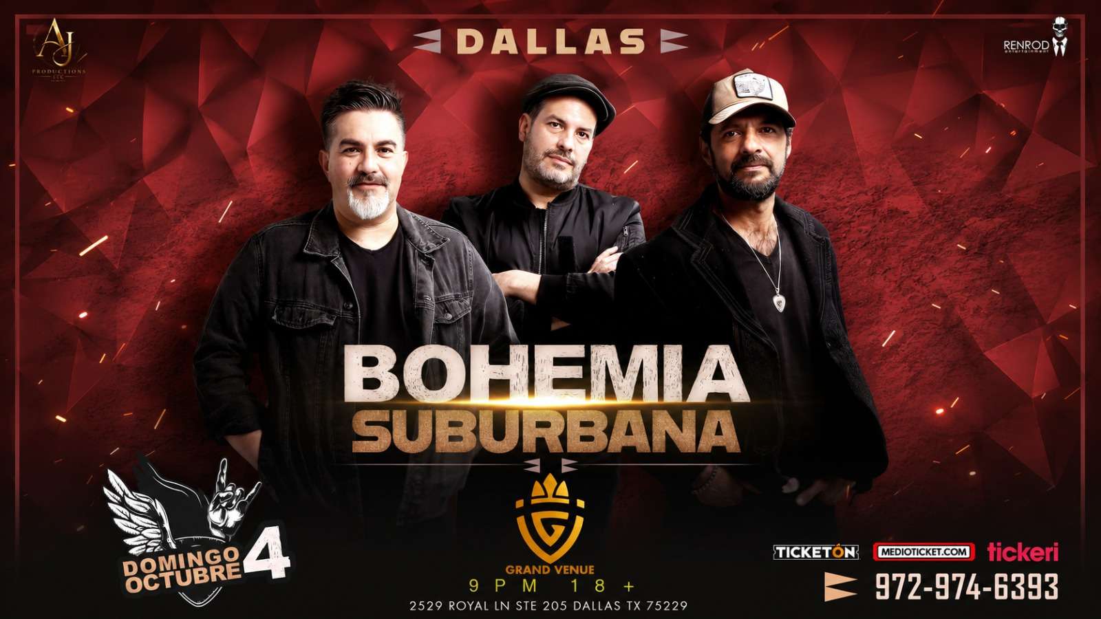 Bohemia Suburbana en Dallas at Grand Venue - Dallas - Oct 04, 2026