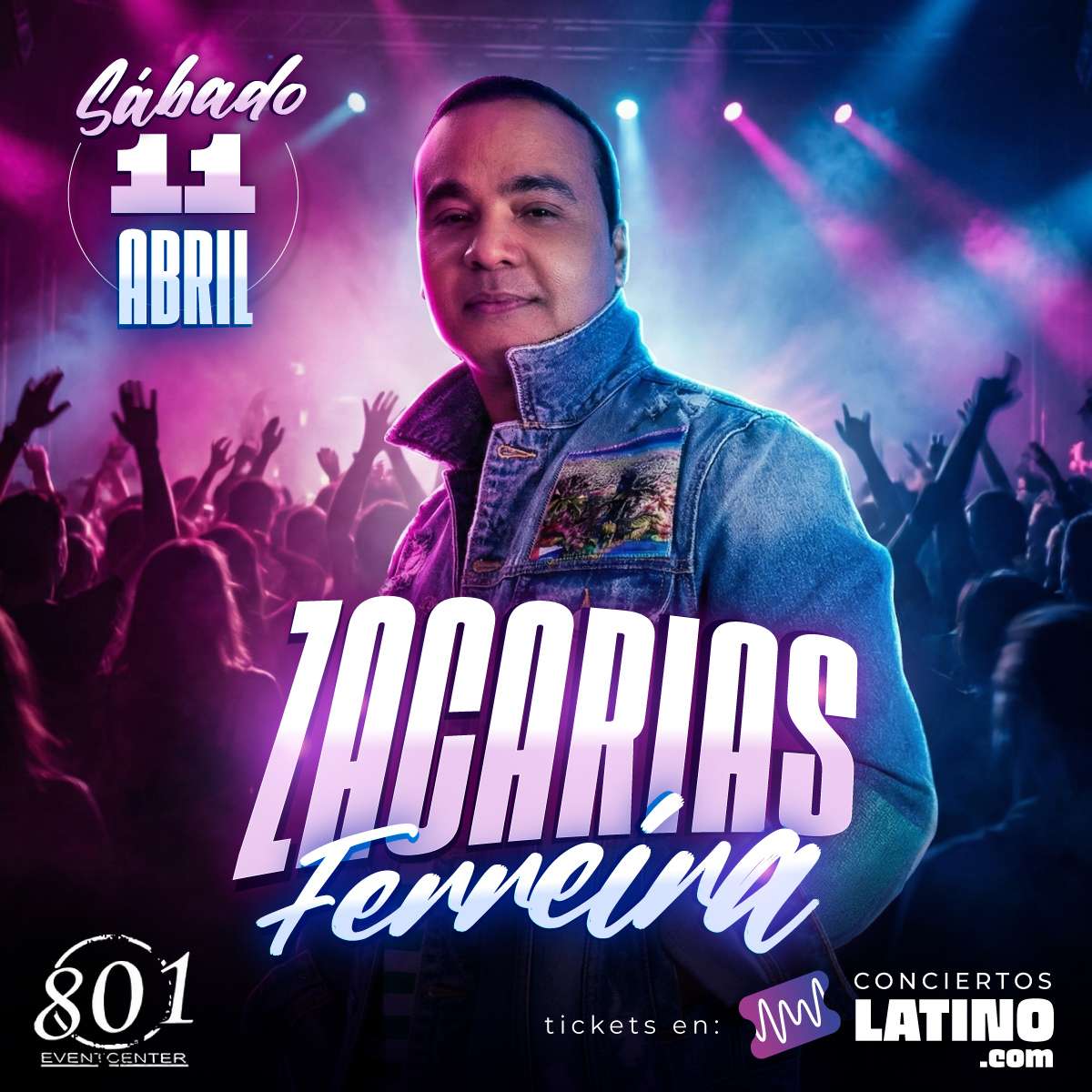 Zacarias Ferreira en Salt Lake City at 801 Event Center - Salt Lake City - Apr 11, 2026