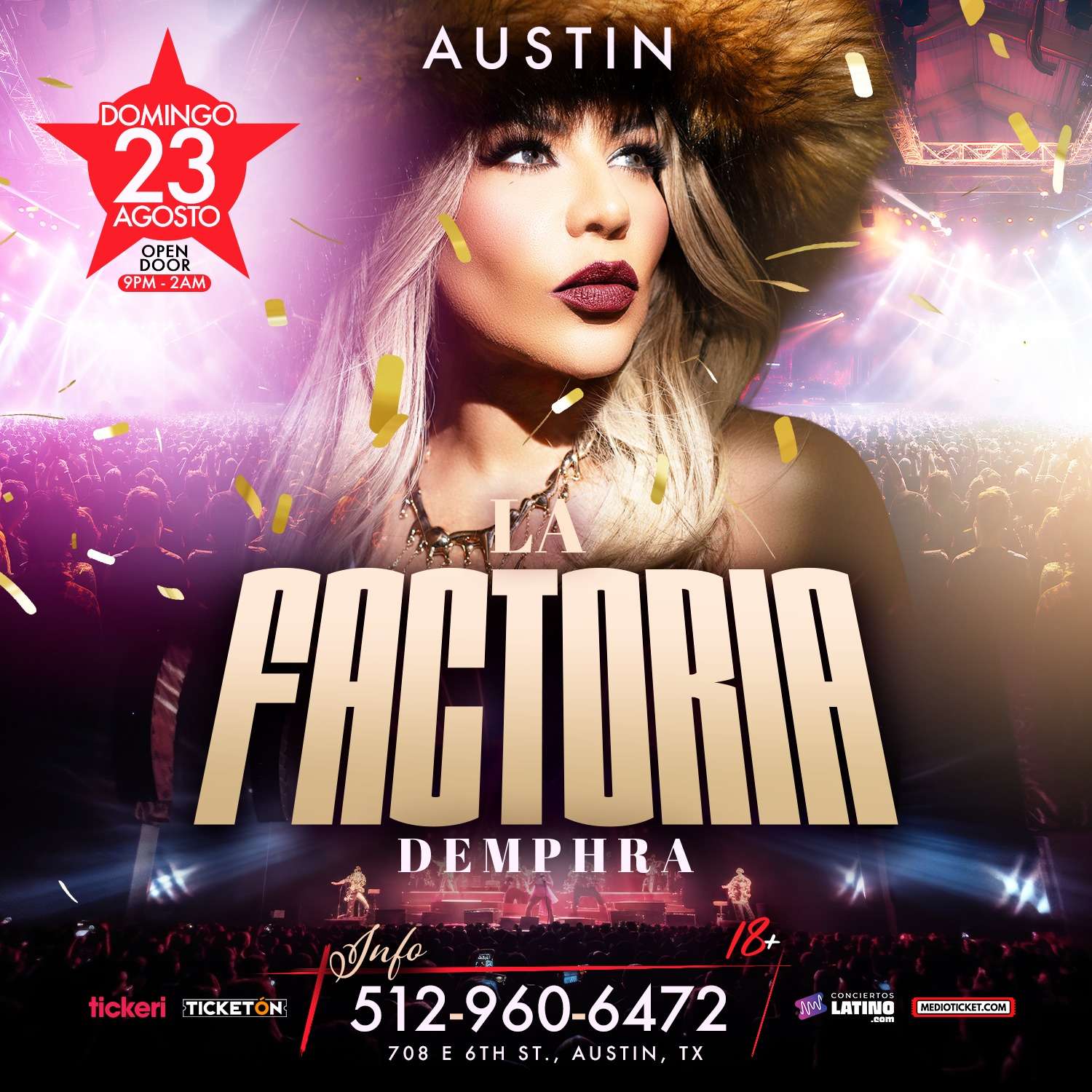 La Factoria Demphra en vivo en Austin at Mala Vida - Austin - Aug 23, 2026