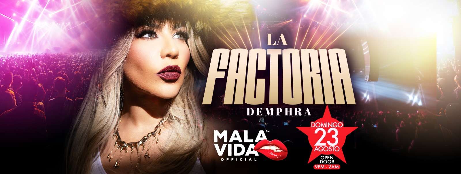 La Factoria Demphra en vivo en Austin at Mala Vida - Austin - Aug 23, 2026