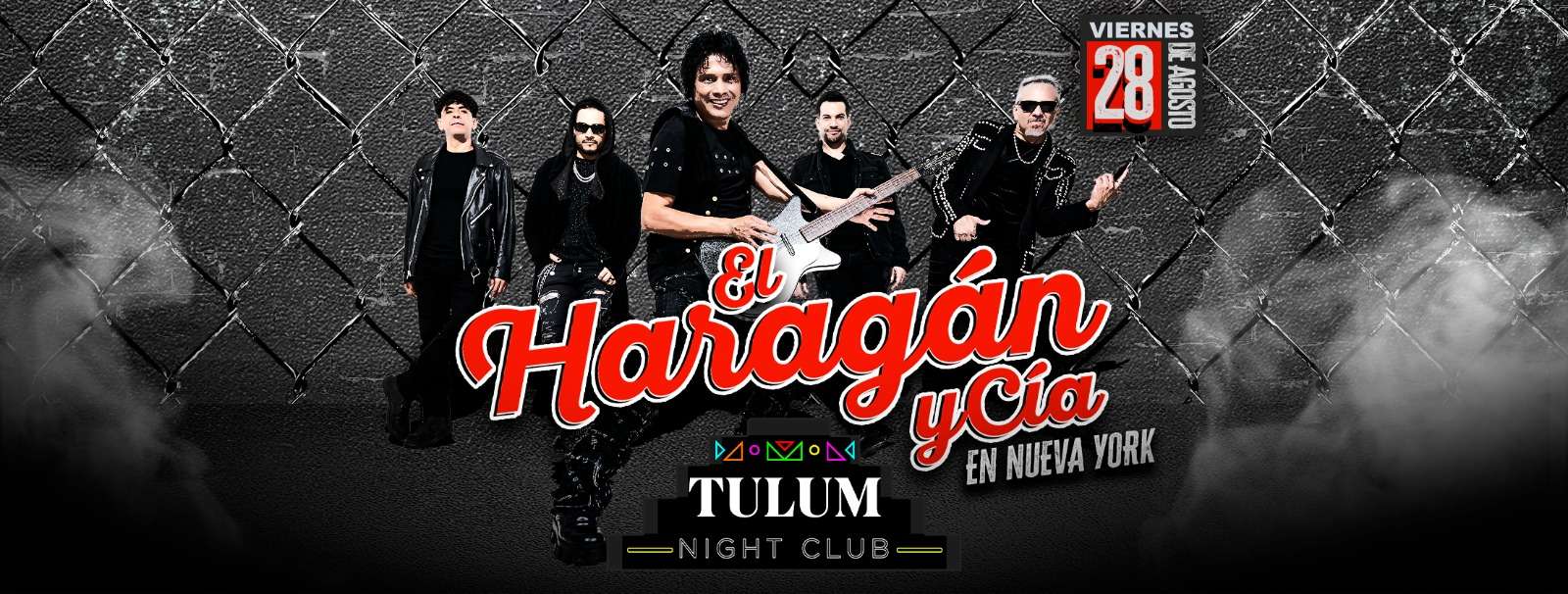 El Haragán y Cía en Nueva York at Tulum Night Club - Brooklyn - Aug 28, 2026