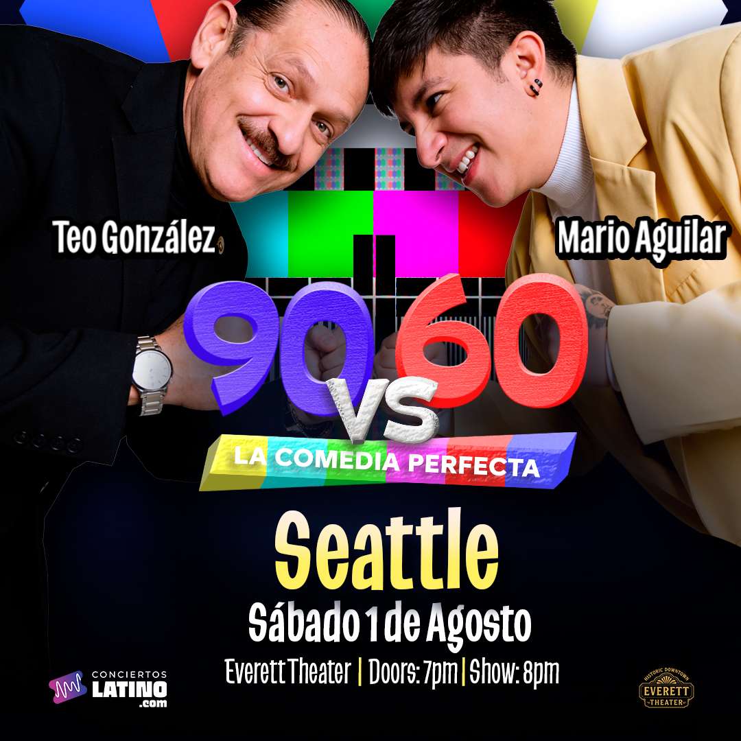 Teo Gonzalez y Mario Aguilar en VIVO en Seattle at Everett Theater - Everett - Aug 01, 2026