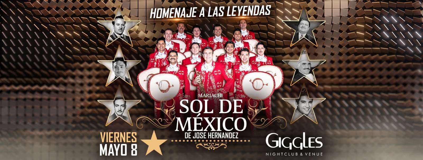 Mariachi Sol de Mexico en Los Angeles at Giggles Night Club - Glendale - May 08, 2026